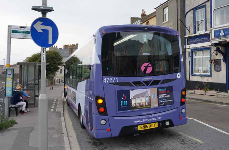 First Hampshire & Dorset Wright Streetlite DF 47671